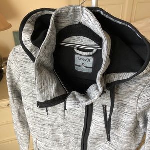 Hurley Grey Hooded Jacket
